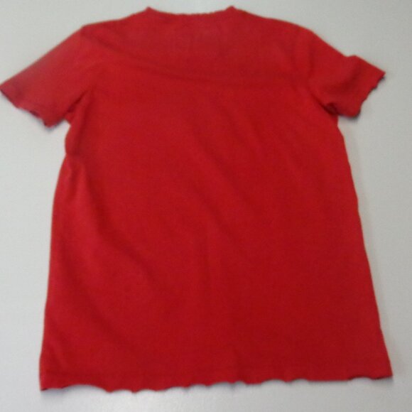 Abercrombie & Fitch Size Medium Red Cross Country Tee Short Sleeved - Picture 11 of 12